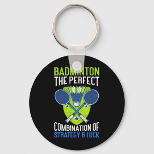 The Perfect Combination Of Strategy And Luck Funny Key Ring