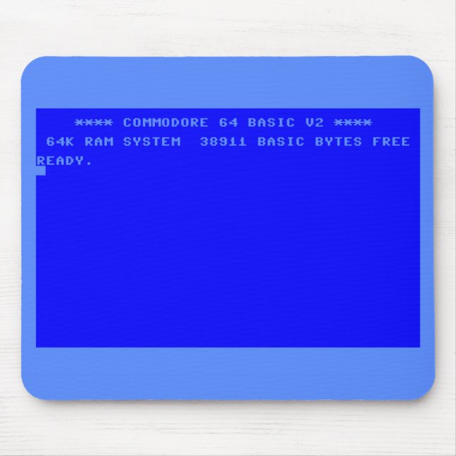 The Perfect Commodore 64 Lovers Accessory Mouse Mat (Front)