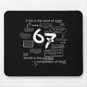 The Perfect Completion Of God 67 Meme Christian Bi Mouse Mat