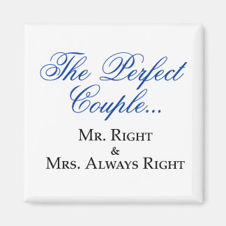 THE PERFECT COUPLE MAGNET