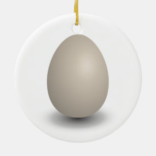 the perfect egg ceramic tree decoration