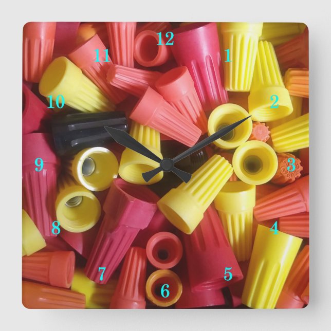 The Perfect Electrician's Wall Clock (Front)