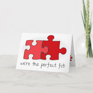 The Perfect Fit Valentine's Day Card