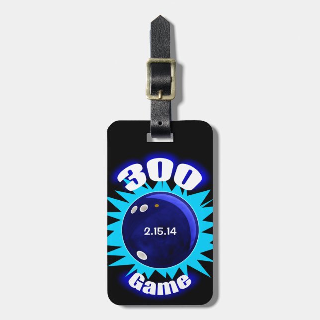 The Perfect Game Blues - Vertical Luggage Tag (Front Vertical)