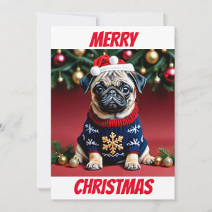 The Perfect Gift for Dog Lovers Holiday Card