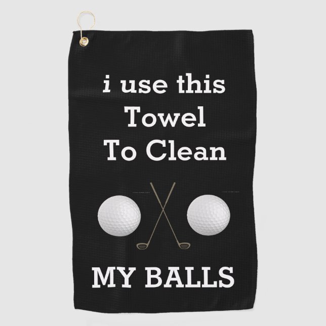 The Perfect Golfing Companion: Custom Towels (Front)