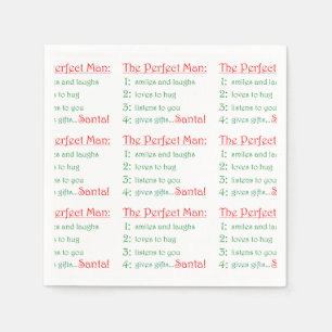 The Perfect Man-paper napkins