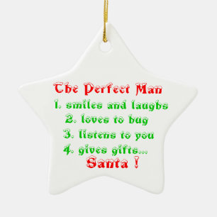 The Perfect Man-star ornament