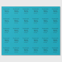 The perfect match couple name letter date blue sim