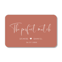 The perfect match Elegant terracotta wedding