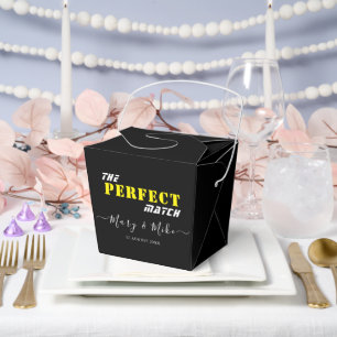 The PERFECT Match - Large Take Out Favor Box