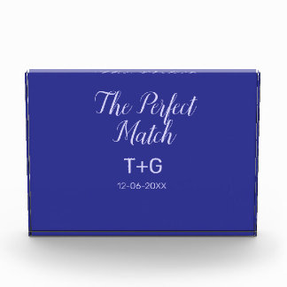 The perfect match royal blue luxury add couple nam photo block