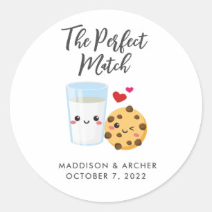 "The Perfect Match" Stickers