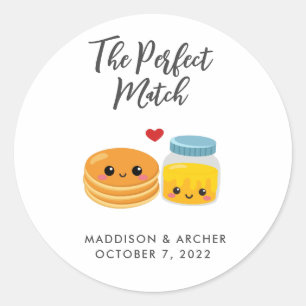 "The Perfect Match" Stickers