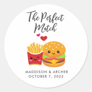 "The Perfect Match" Stickers