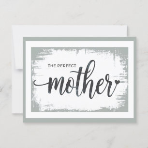 The Perfect Mother Postcard for Mum