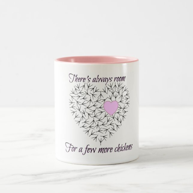 The perfect mug for the chicken-holic! (Center)