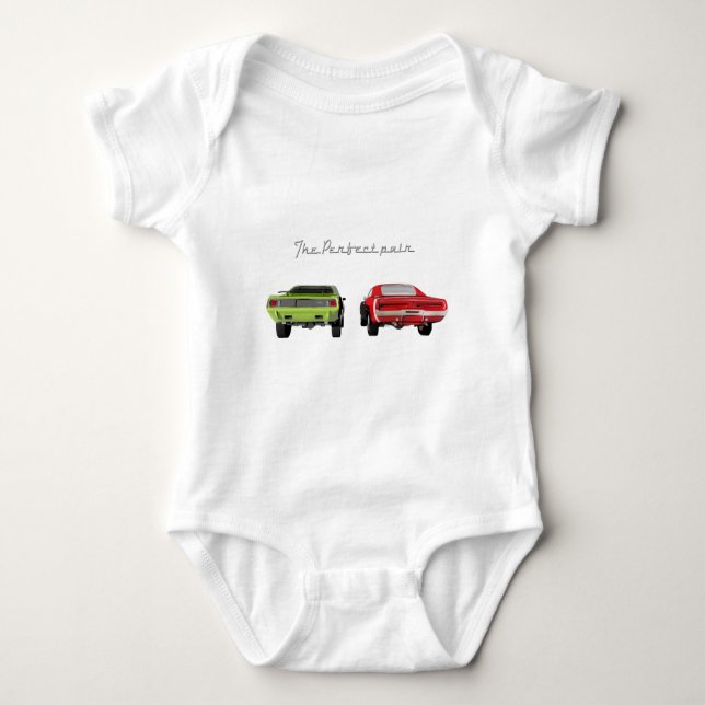 The Perfect Pair Baby Bodysuit (Front)