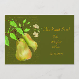 The Perfect Pear Invitation