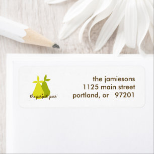 The Perfect Pear Return Address Label