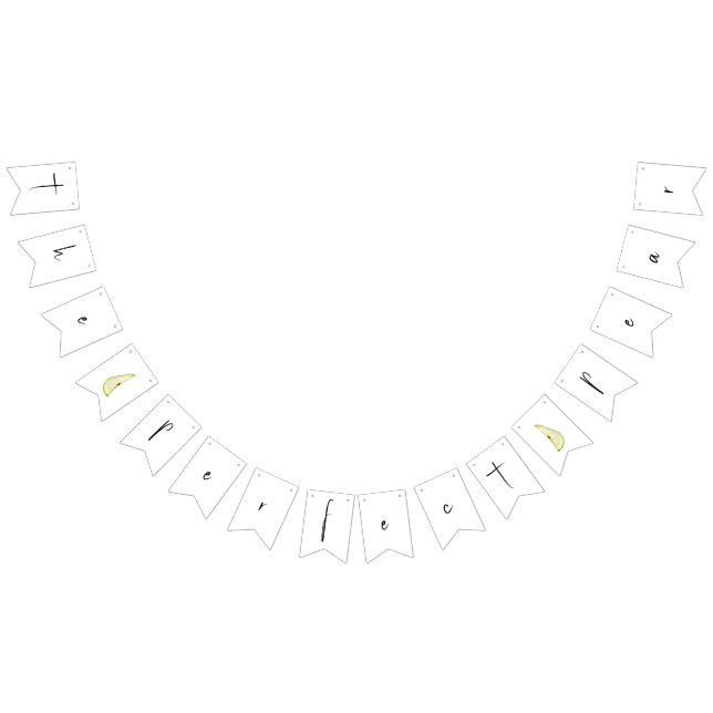 The Perfect Pear - Welcome Bunting Banner (All)