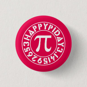 The Perfect Pi Day 3 Cm Round Badge