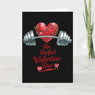 The Perfect Valentine Duo For Active Couples Men, Card