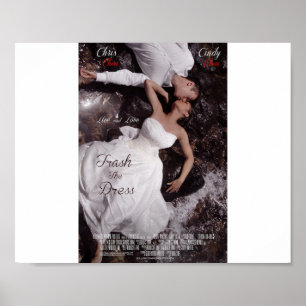 The perfect wedding:  wedding posters and invites