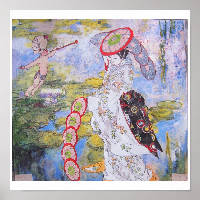 The Performance - collage art Poster (Front)