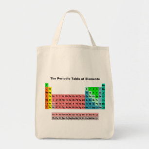 The Periodic Table (Simple Style) Tote Bag