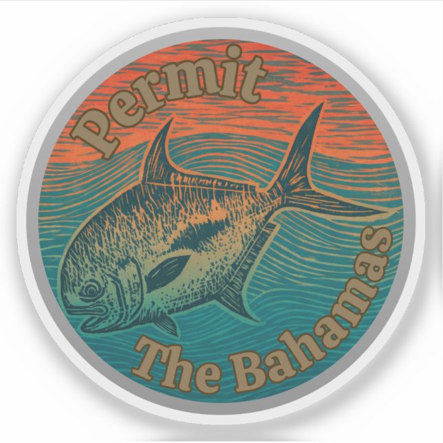 The permit game fish western Atlantic the bahamas  (Front)