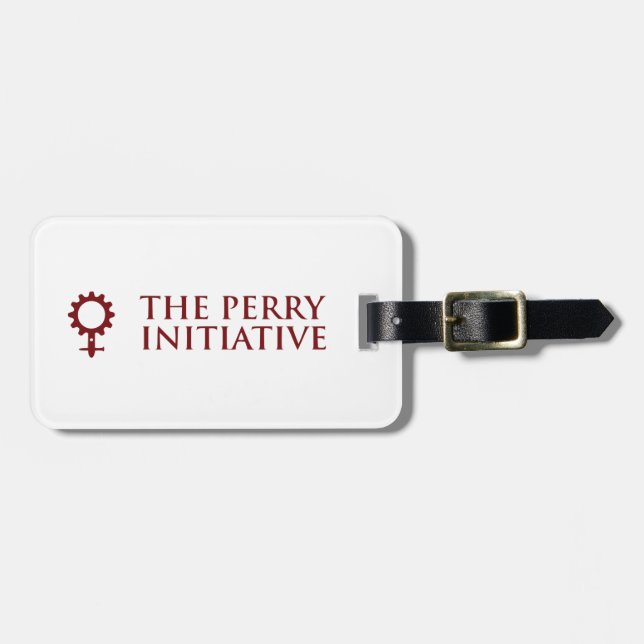 The Perry Initiative Luggage Tag (Front Horizontal)