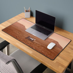 The Perseverance Rover Landing Safely On Mars. Desk Mat