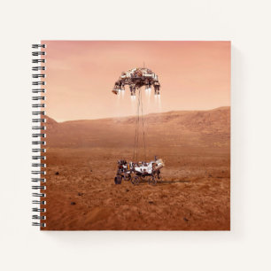The Perseverance Rover Landing Safely On Mars. Notebook