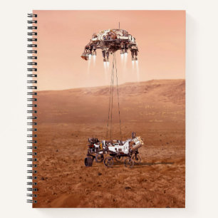 The Perseverance Rover Landing Safely On Mars. Notebook