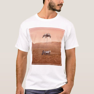 The Perseverance Rover Landing Safely On Mars. T-Shirt