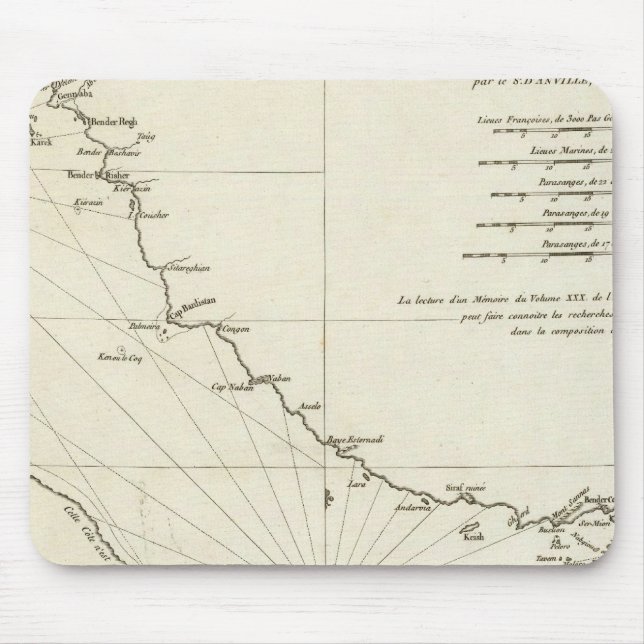 The Persian Gulf Mouse Mat (Front)