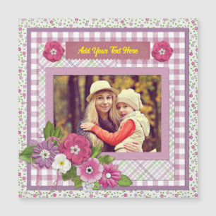The Personalised Picture Frame with Custom Text