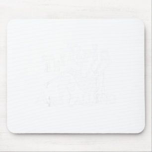 The Pes Are Calling Irish Bagpe St. Patrick's Day  Mouse Mat