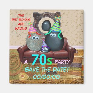 The Pet Rock Family Magnet