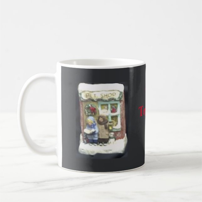"THE PET SHOP" COFFEE MUG (Left)