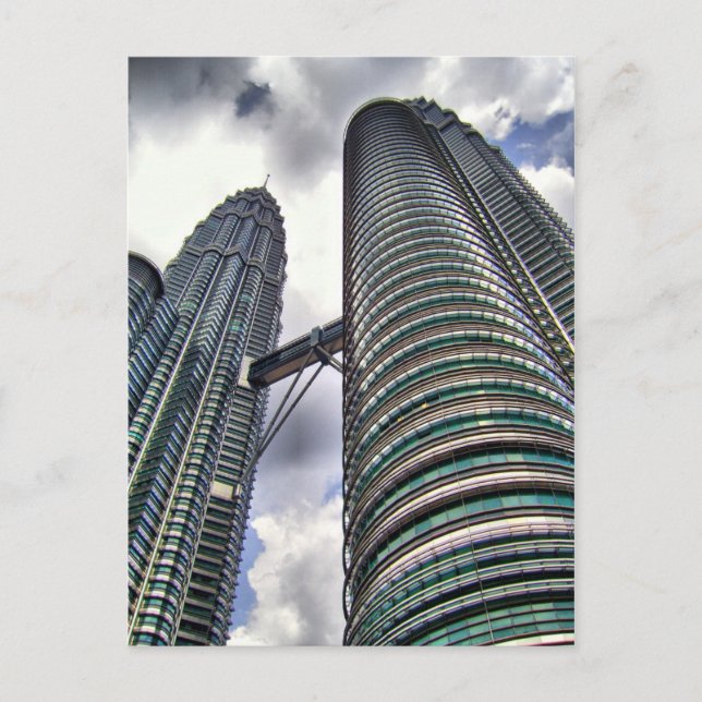 The Petronas Twins Postcard (Front)
