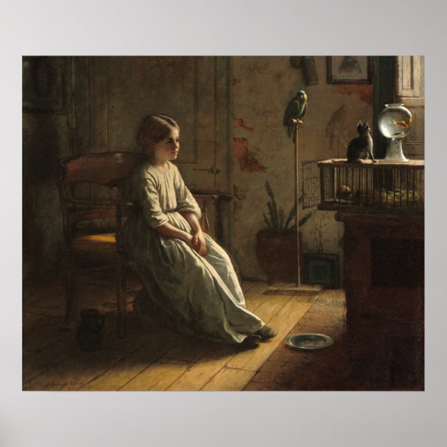 The Pets - Eastman Johnson Fine Art Poster (Front)