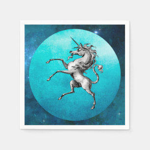 The Pewter Unicorn Napkin