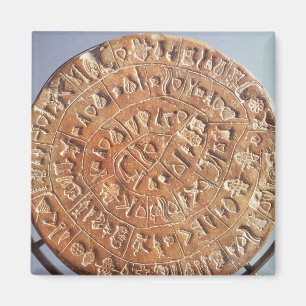 The Phaistos Disc, with unknown significance Magnet