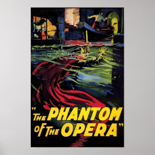 The Phantom of The Opera 1925 Classic Movie Poster