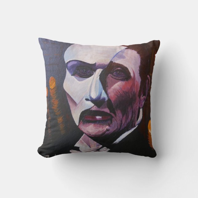 The Phantom of the Operah Pillow (Front)