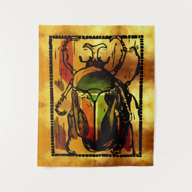 The Pharaonic Scarab Tapestry (Front)
