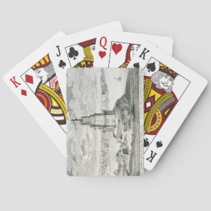 The Pharos of Alexandria, plate 9 from 'Entwurf ei Playing Cards