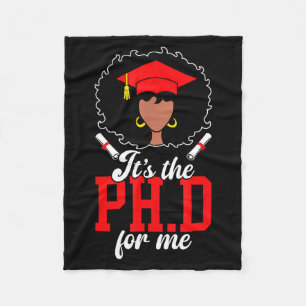 The phd graduation black doctor graduation phdThe  Fleece Blanket